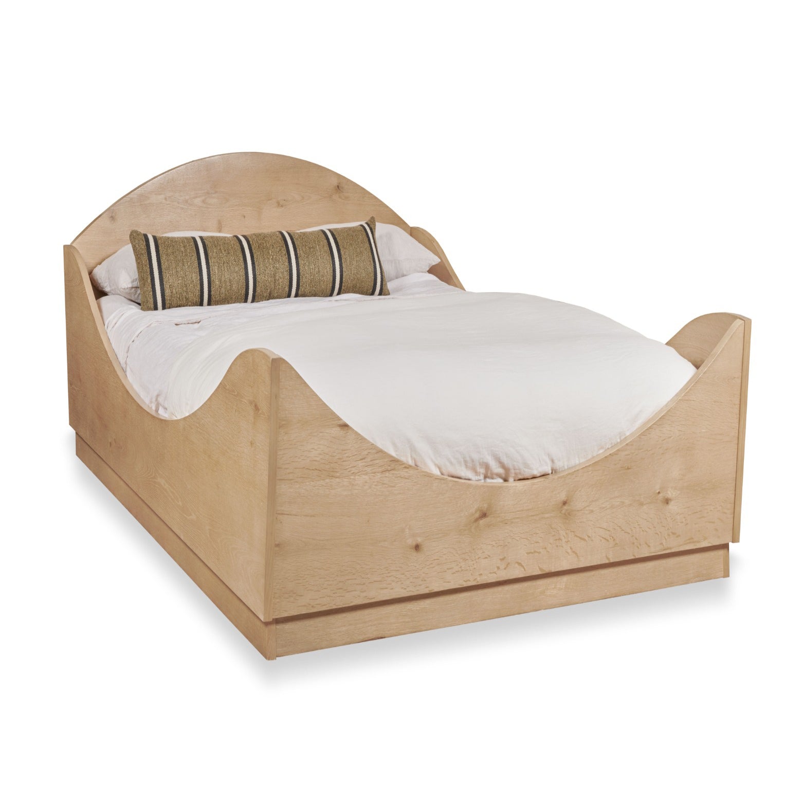 Twin Voyage Bed in Nomad Finish on a white background at Addison West