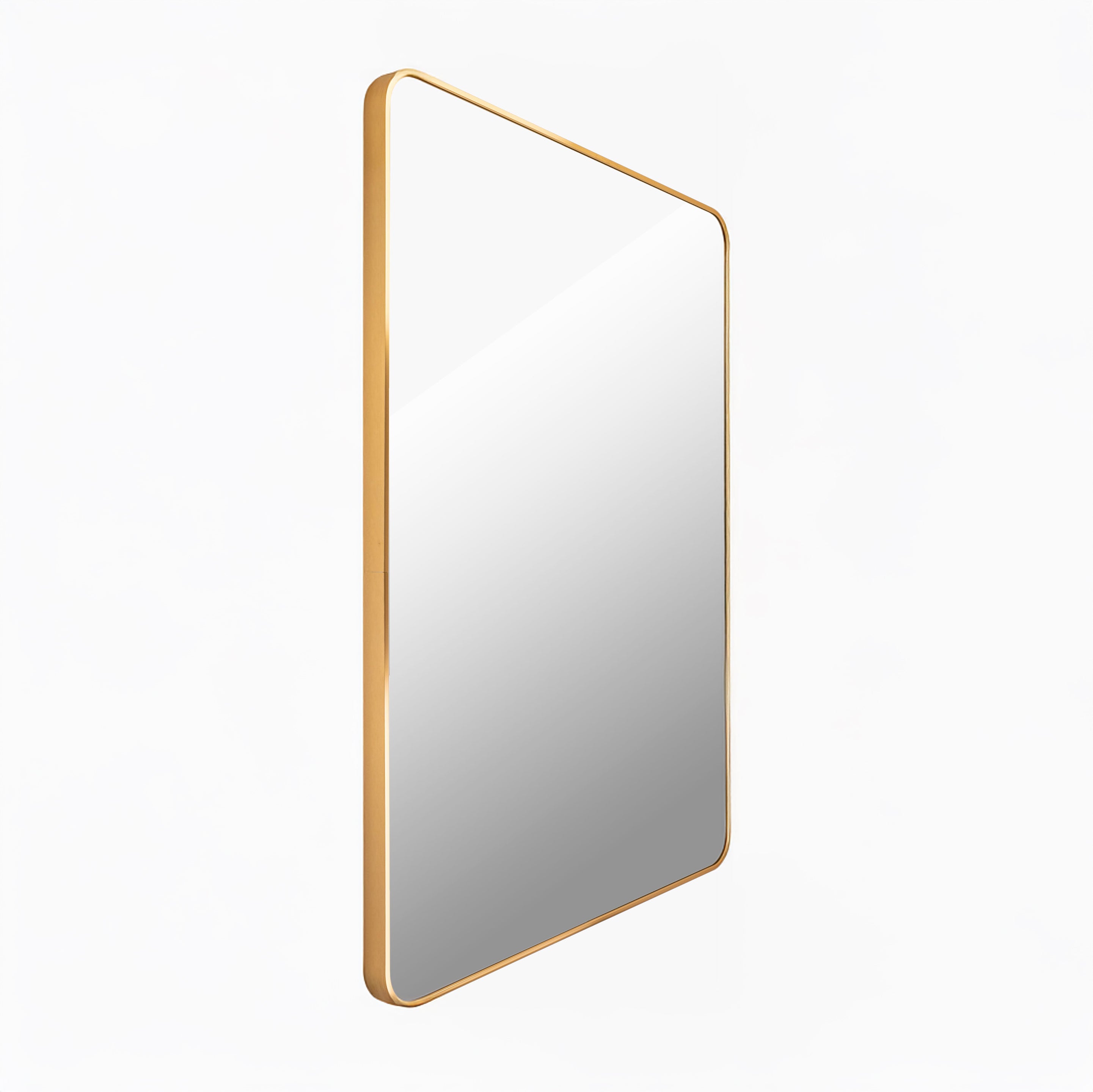 Aranya Accent Mirror on a white background at Addison West