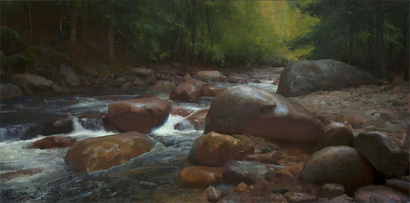 "Summer’s End" by TJ Cunningham fine art at Addison West