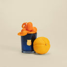 Trudon Reggio "Hint of Citrus from Calabria" Petite Candle on a beige background at Addison West