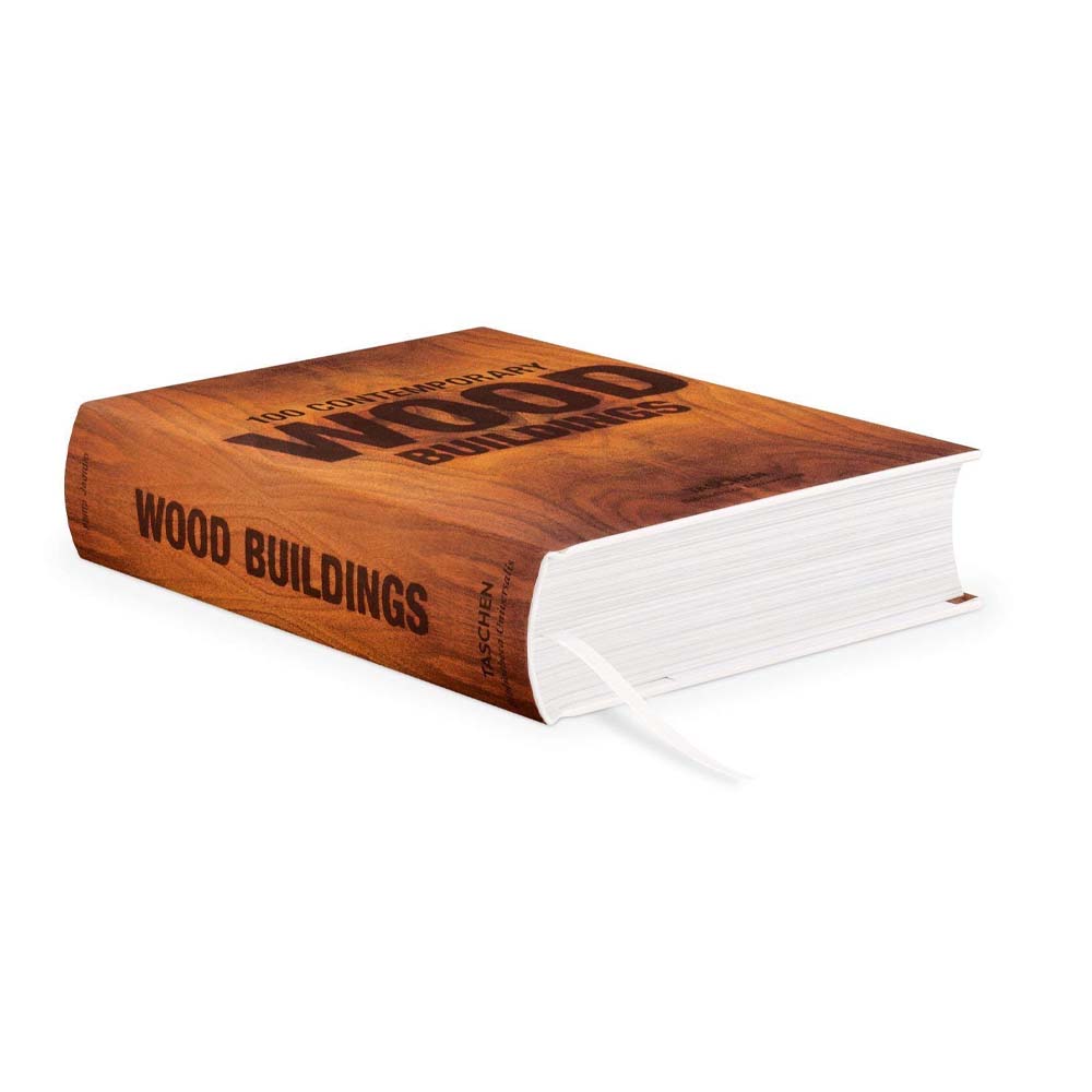Side view of book: 100 Contemporary Wood Buildings