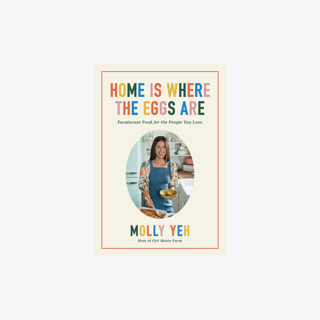Front cover of book titled 'Home Is Where the Eggs Are' on a white background
