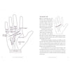 Inside pages of book titled 'A little bit of palmistry'