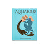 Blue Front cover of book titled 'aquarius' by Stella Andromeda on a white background