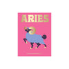 Pink Front cover of book titled 'Aries' by Stella Andromeda on a white background