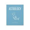 Book titled 'The little book of astrology' by Anna McKenna with a blue cover on a white background