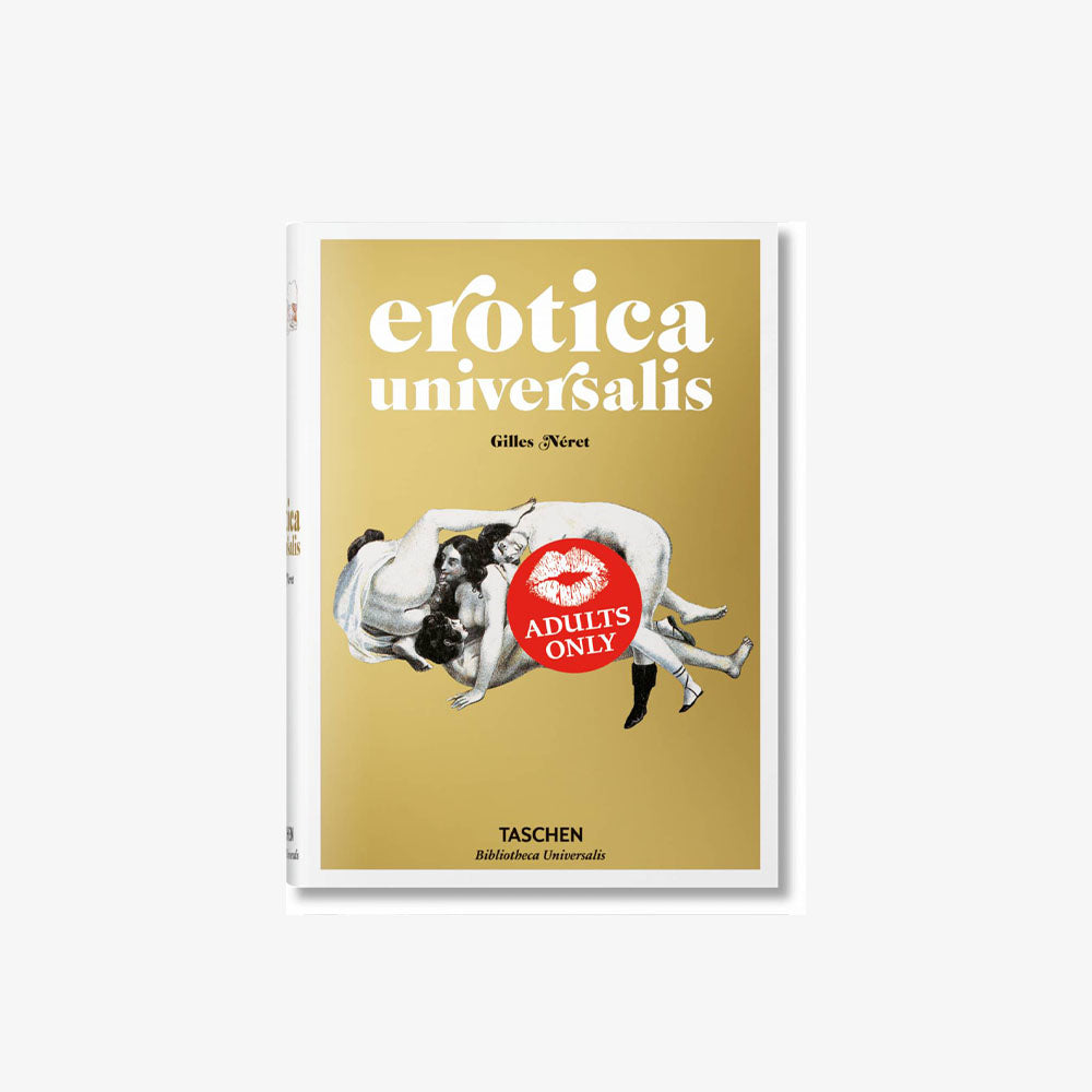 Erotica universals book cover shown on a white background