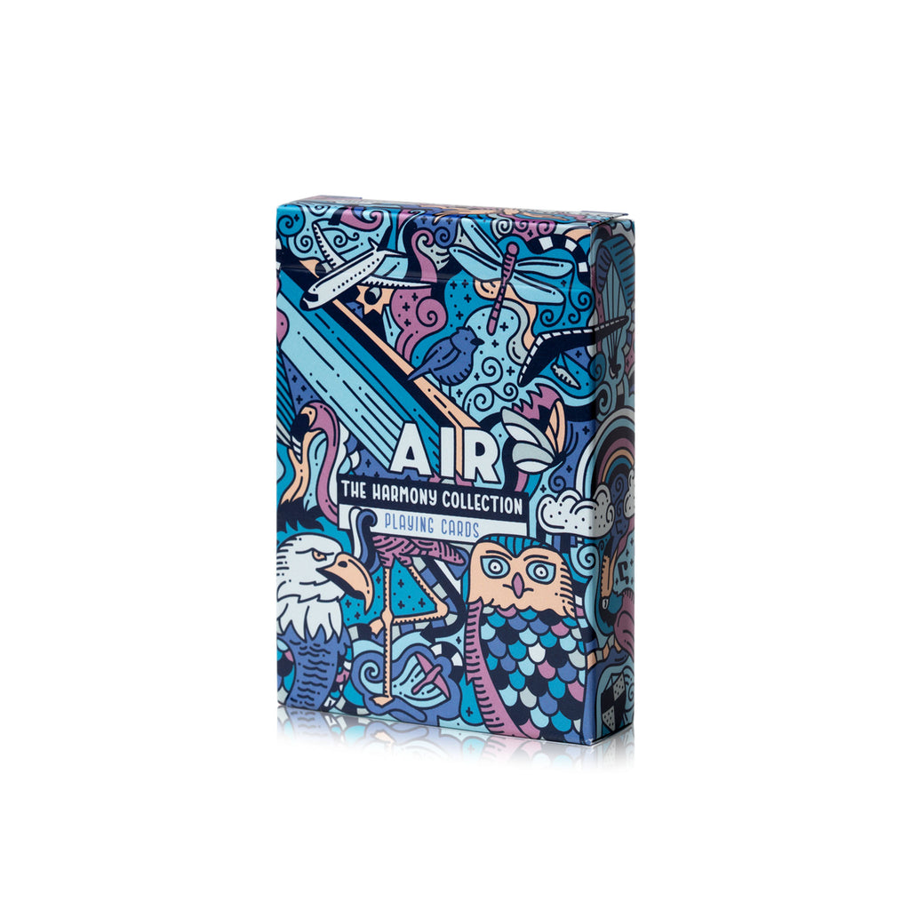 Pack of Air 'the harmony collection' playing cards by Art of Play on a white background