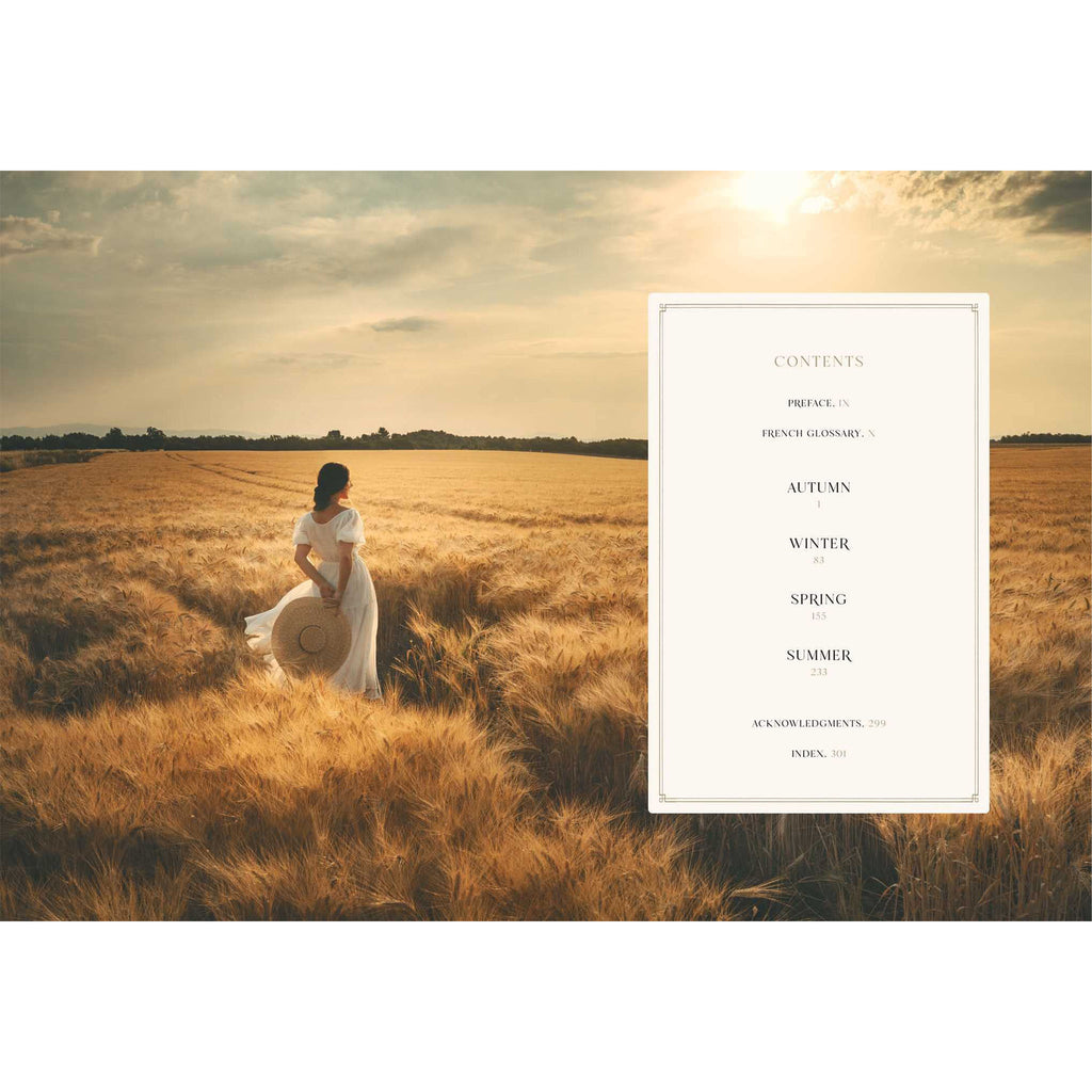 Table of contents for book titled 'An American in Provence: Art, Life and Photography'