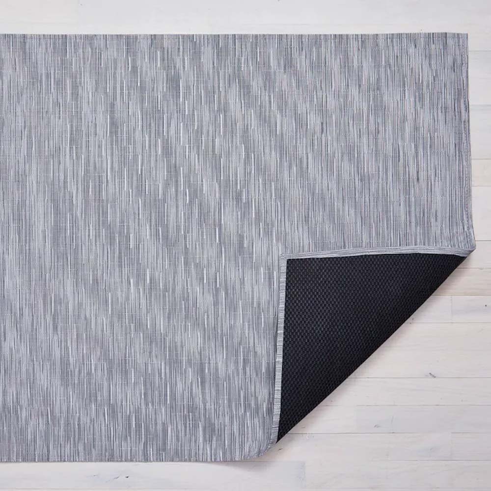 Chilewich Bamboo Woven Floor Mats - Fog - Addison West 