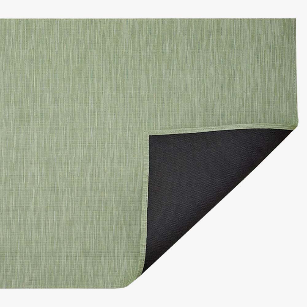 Chilewich Bamboo Woven Floor Mats Spring Green Addison West