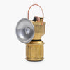 barebones brand brass miner's lantern on a white background