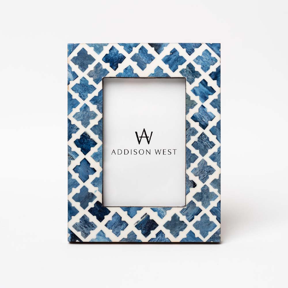 Blue Moon Mosaic Picture Frame – Addison West