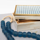 Blue and Bone and Brass Box - Addison West 