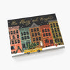 Rifle paper company city holiday greeting card on a white background