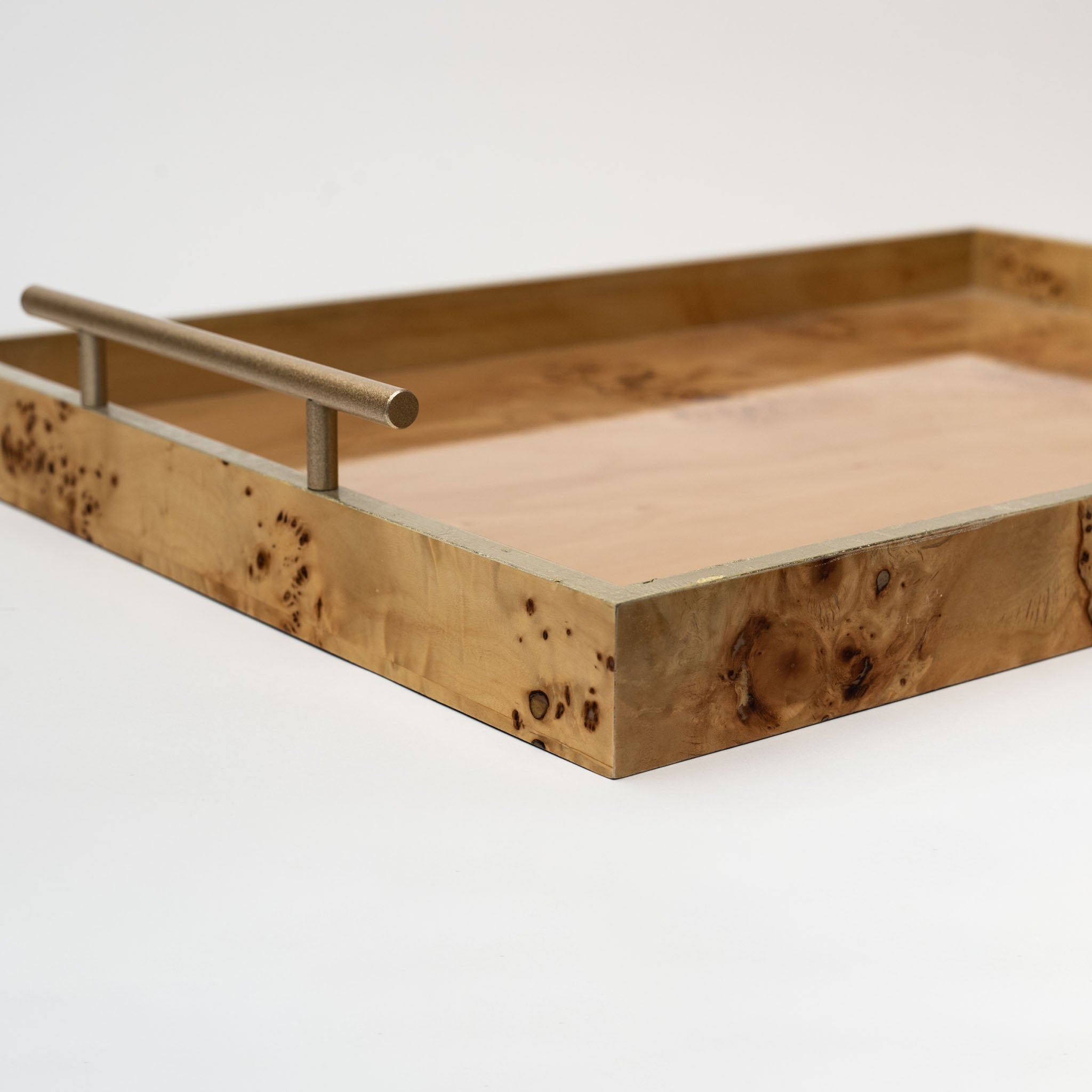 Burl Wood Tray – Addison West