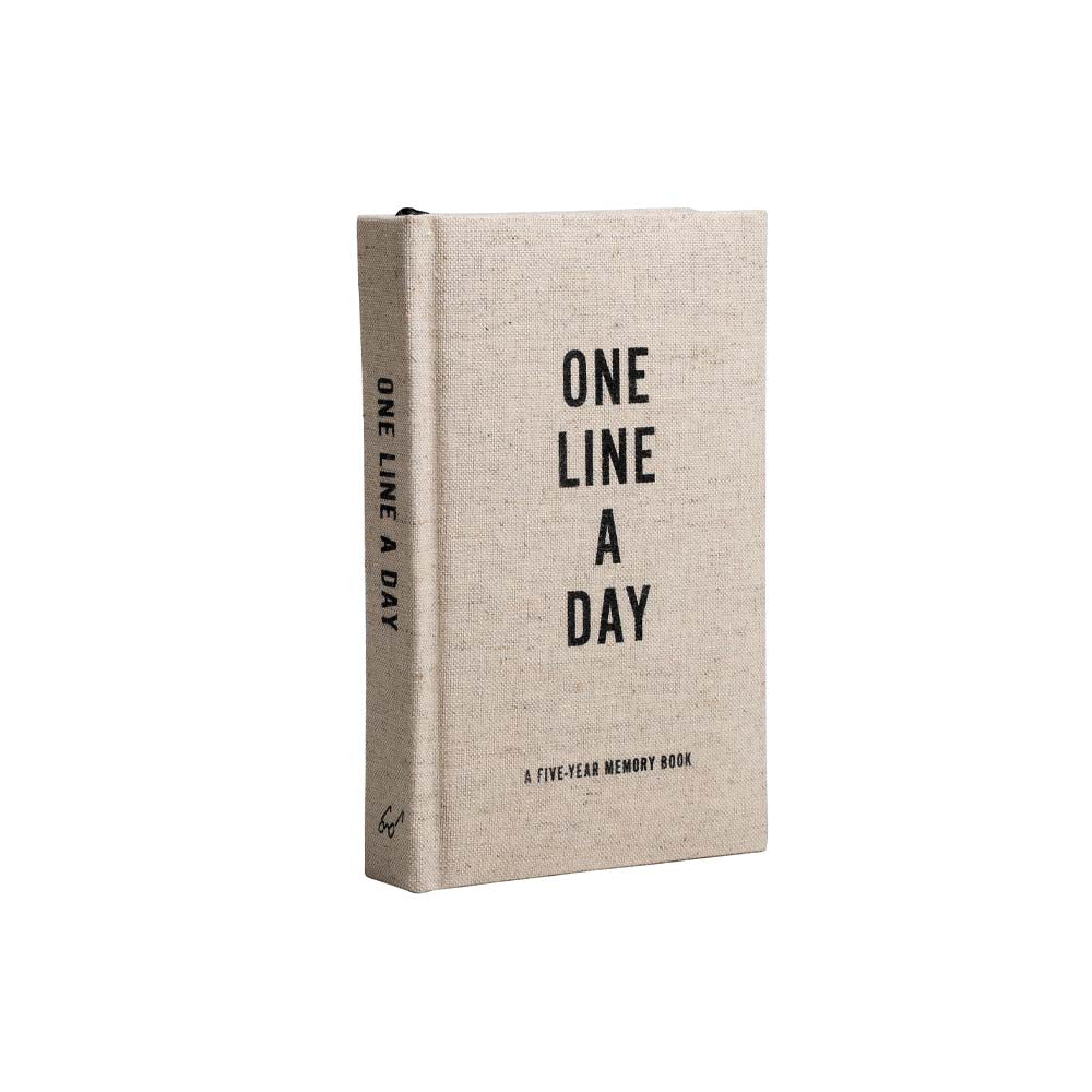 Canvas One Line a Day journal on a white background