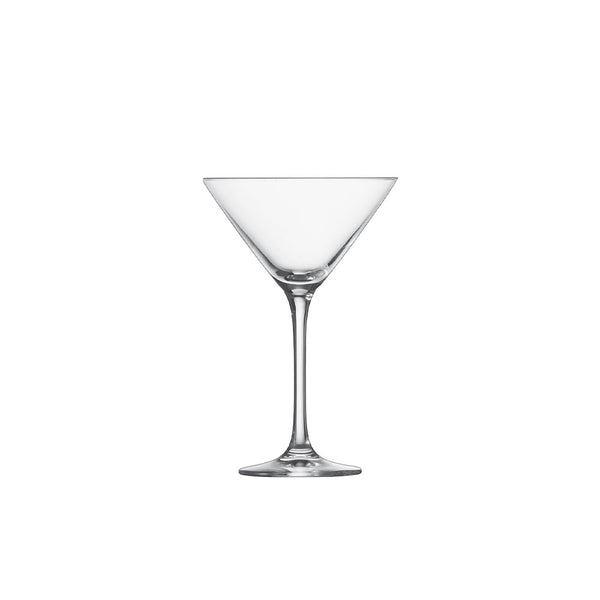 Tritan classico martini glass with tall stem on a white background