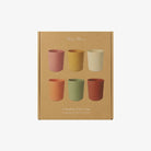 Meri Meri Earthy Reusable Bamboo Cups on a white background