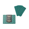 Game night trivia green box with cards on a white background