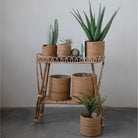 Hand-Woven Baskets with Plastic Lining - Addison West 