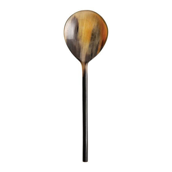 Horn Serving Spoon on a white background