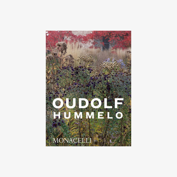 Front cover of book titled 'Oudolf Hummelo'  on a white background