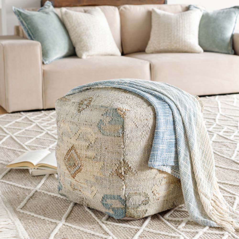 Azura Pouf and Ottoman - Addison West 