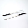 Laguiole ivory carving set on a white background
