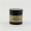 Los Poblanos brand lavender salve jar on a white background