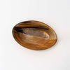 Horn Bowl w/ Brass Rim on a white background