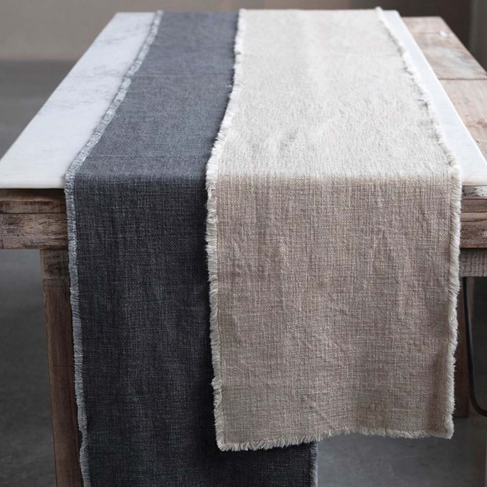 The Longest Loveliest Table Runner - Charcoal or Natural – Addison