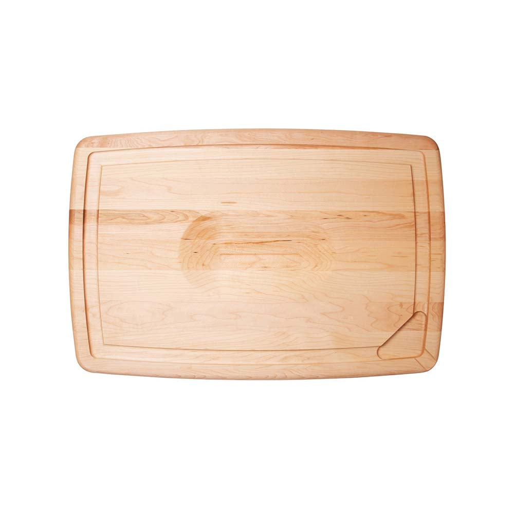 JK Adams pour spout maple carving board on a white background