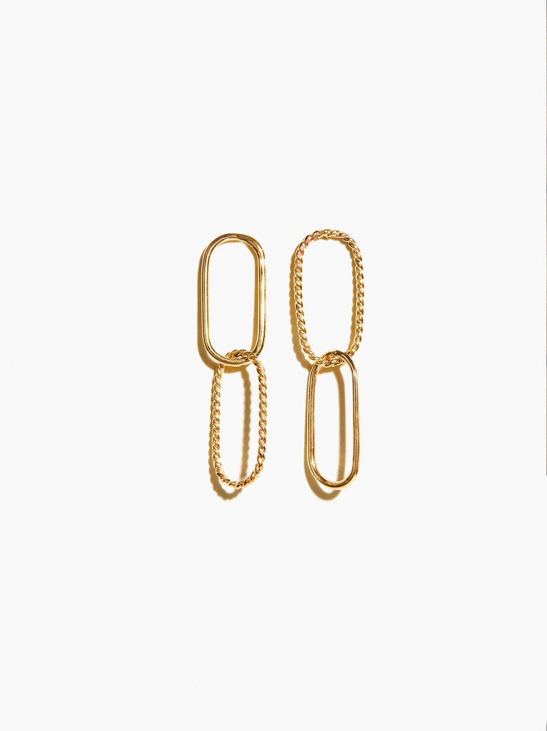 Able brand Milani Mix & Match Rope Earrings on a white background