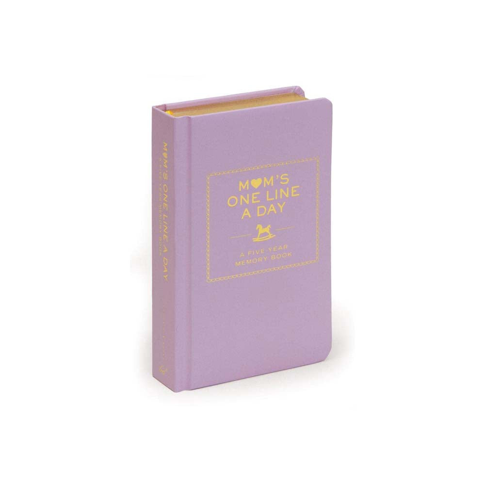 Mom's One Line a Day: A Five-Year Memory Book - Addison West 