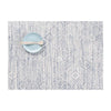 Chilewich mosaic rectangle placemat in blue on  a white background