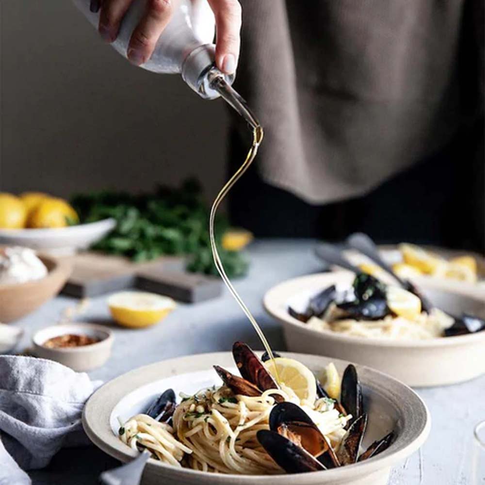 Farmhouse Pottery Olive Oil Bottle - Addison West 