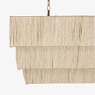 Palecek Everly Rectangular Chandelier in Natural - Addison West 
