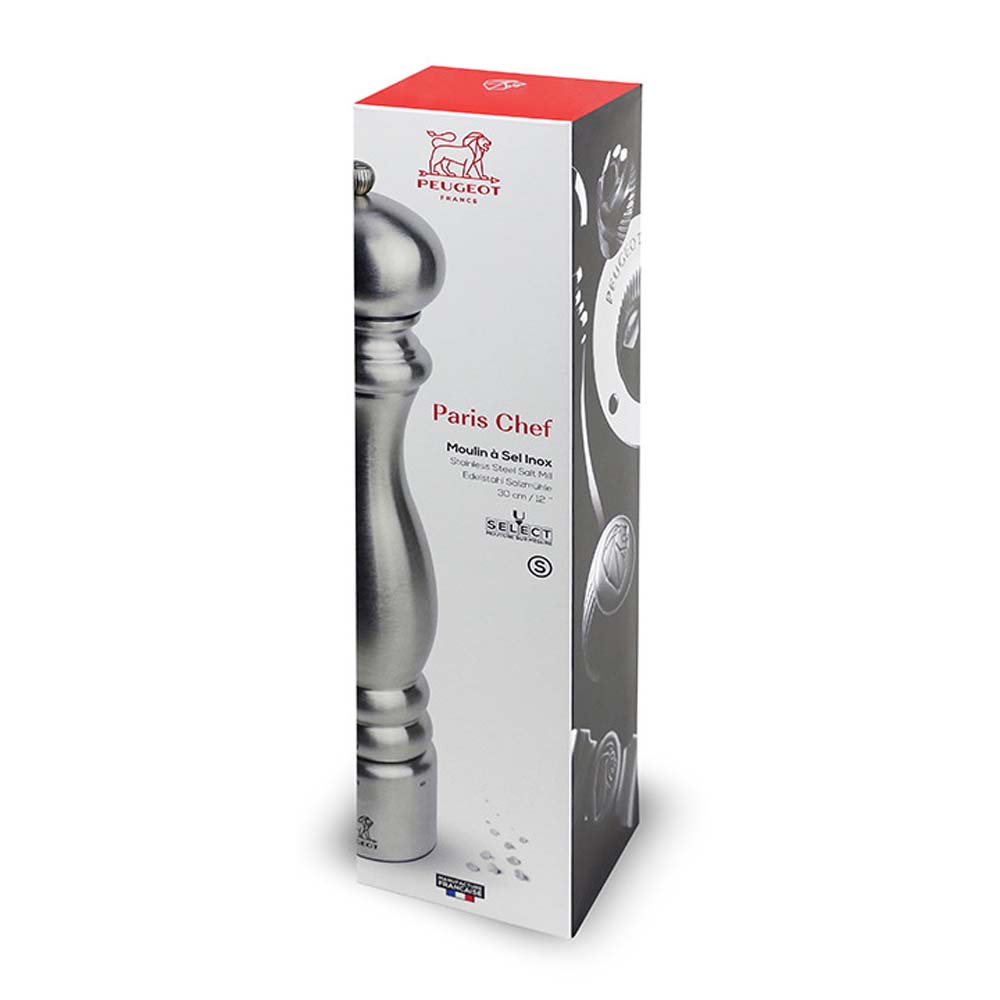 Peugeot Paris U'Select Stainless Steel Salt and Pepper Mills - 12 Inch - Addison West 