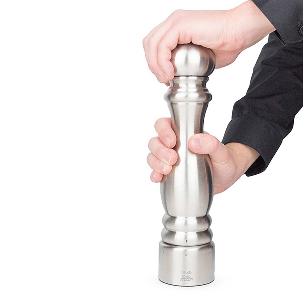 Peugeot Paris U'Select Stainless Steel Salt and Pepper Mills - 12 Inch - Addison West 