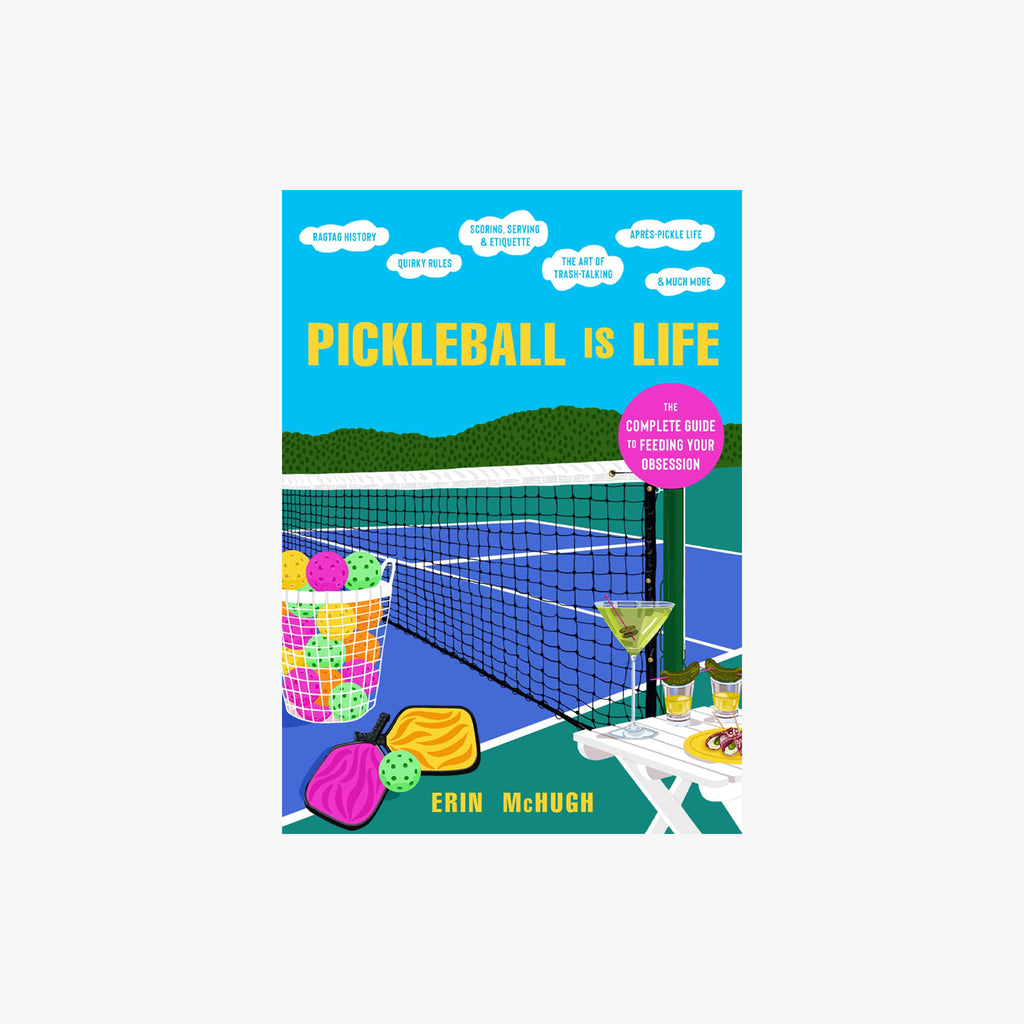 Pickleball Is Life book on a white background