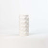 Stephanie Grace ceramics large polka dot vase on a white background