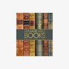 Front cover of book titled 'Remarkable Books' with image of the spines of old leather bound books on a white background