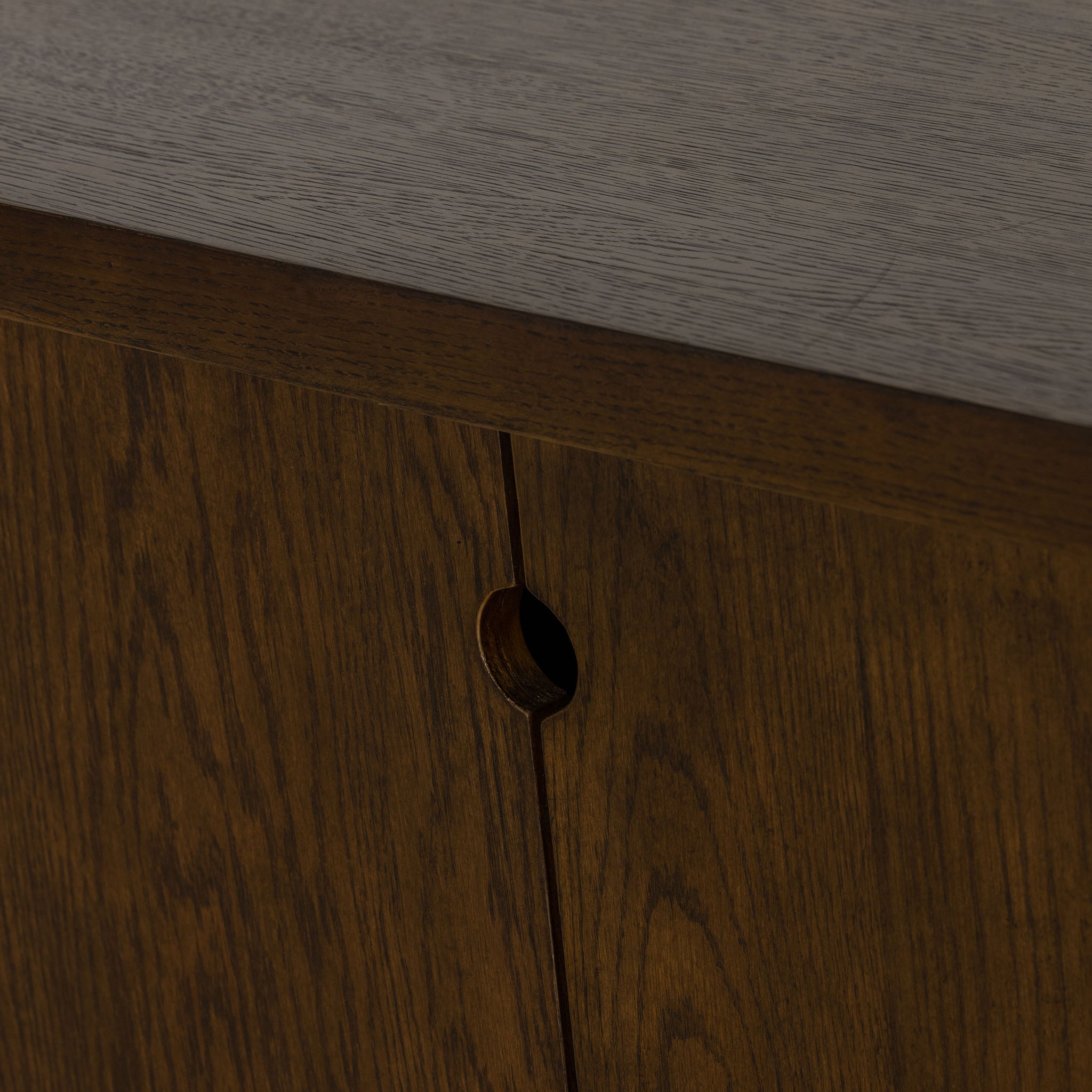 Four Hands Renaud Sideboard in Dark Toasted Oak - Addison West 