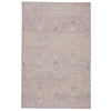 Jaipur living REVOLUTION - REL11 rug in neutral beige and gray tones on a white background