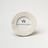 Round marble picture frame with bevelled edge 
