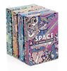 Set of 'The harmony collection' space air land and sea playing cards by Art of Play on a white background