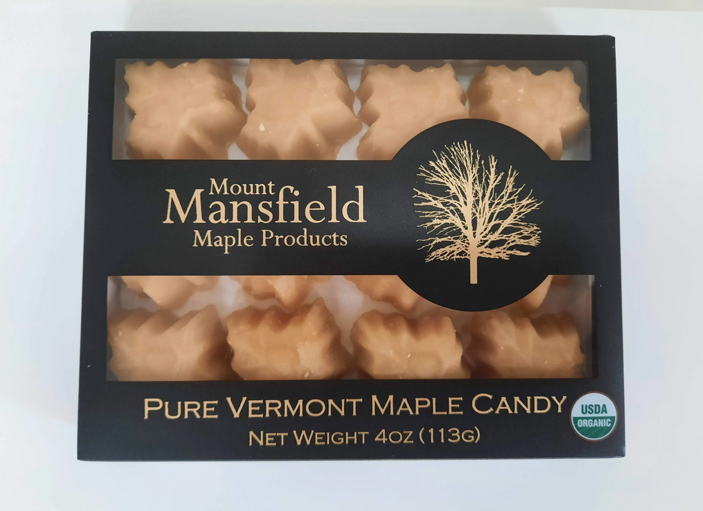 Mount Mansfield Maple Sugar Candy Box