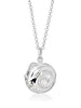 Scream Pretty brand  silver Aries zodiac star sign necklaces on a white background