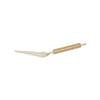 Gold Stainless Steel Cake Server on a white background